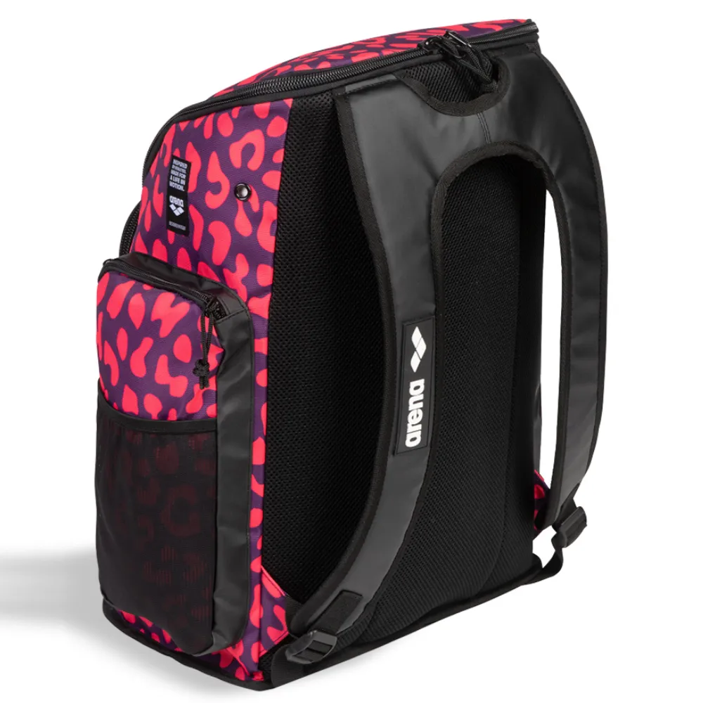 LEOPARD SPIKY III BACKPACK 45 ALLOVER - VIOLET GERANIUM