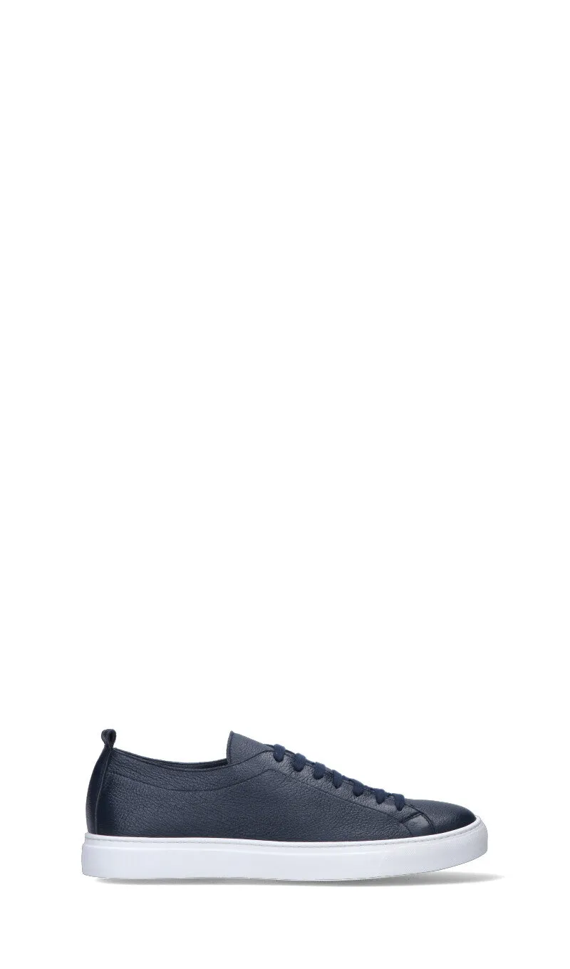LORENZO TERRA Sneaker uomo blu in pelle