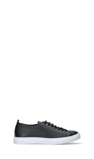 LORENZO TERRA Sneaker uomo nera in pelle