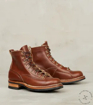LTT Lineman 350 - 55 - Vibram Mini Lug - Horween British Tan CXL