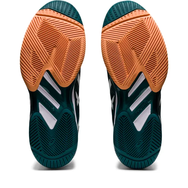 Mens Asics Solution Speed FF 2 Tennis Shoes - Pine/White