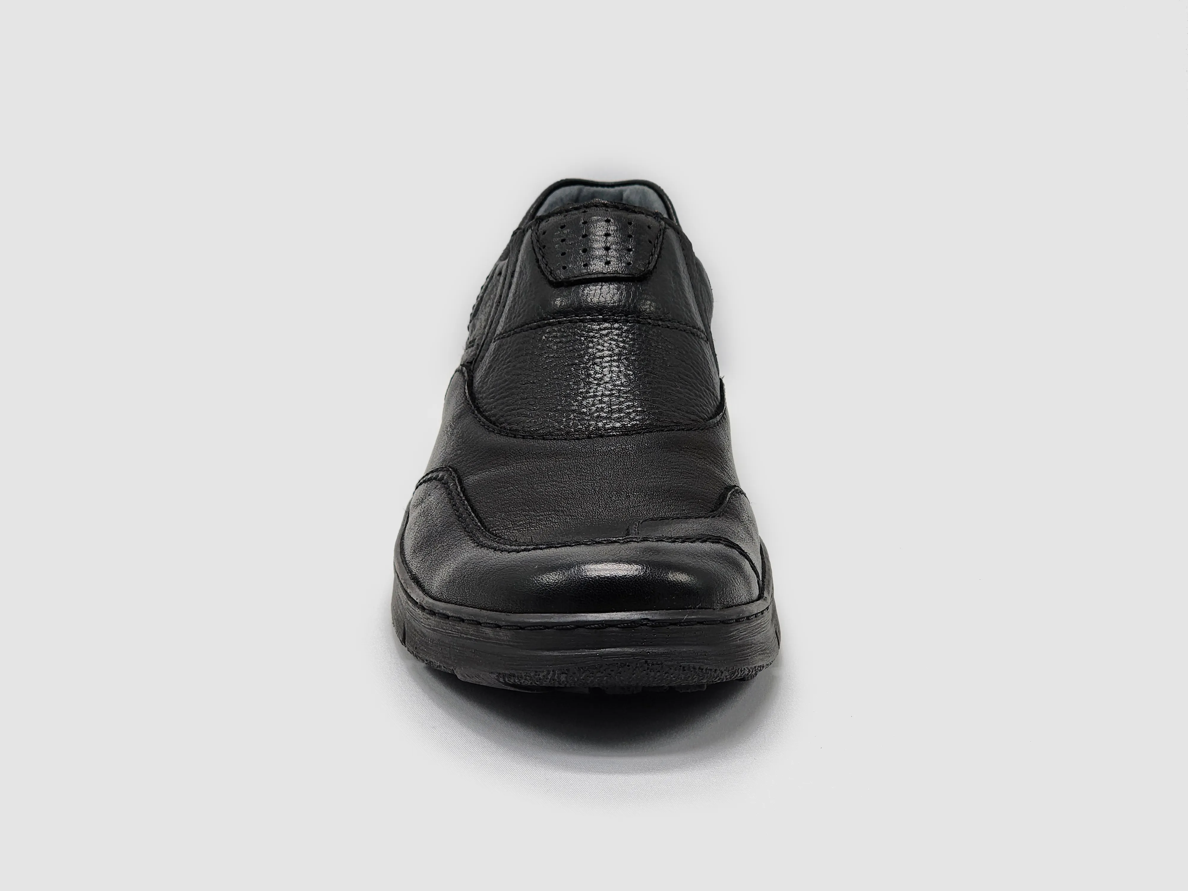 Men's Everyday Slip-On Leather Shoes - Black