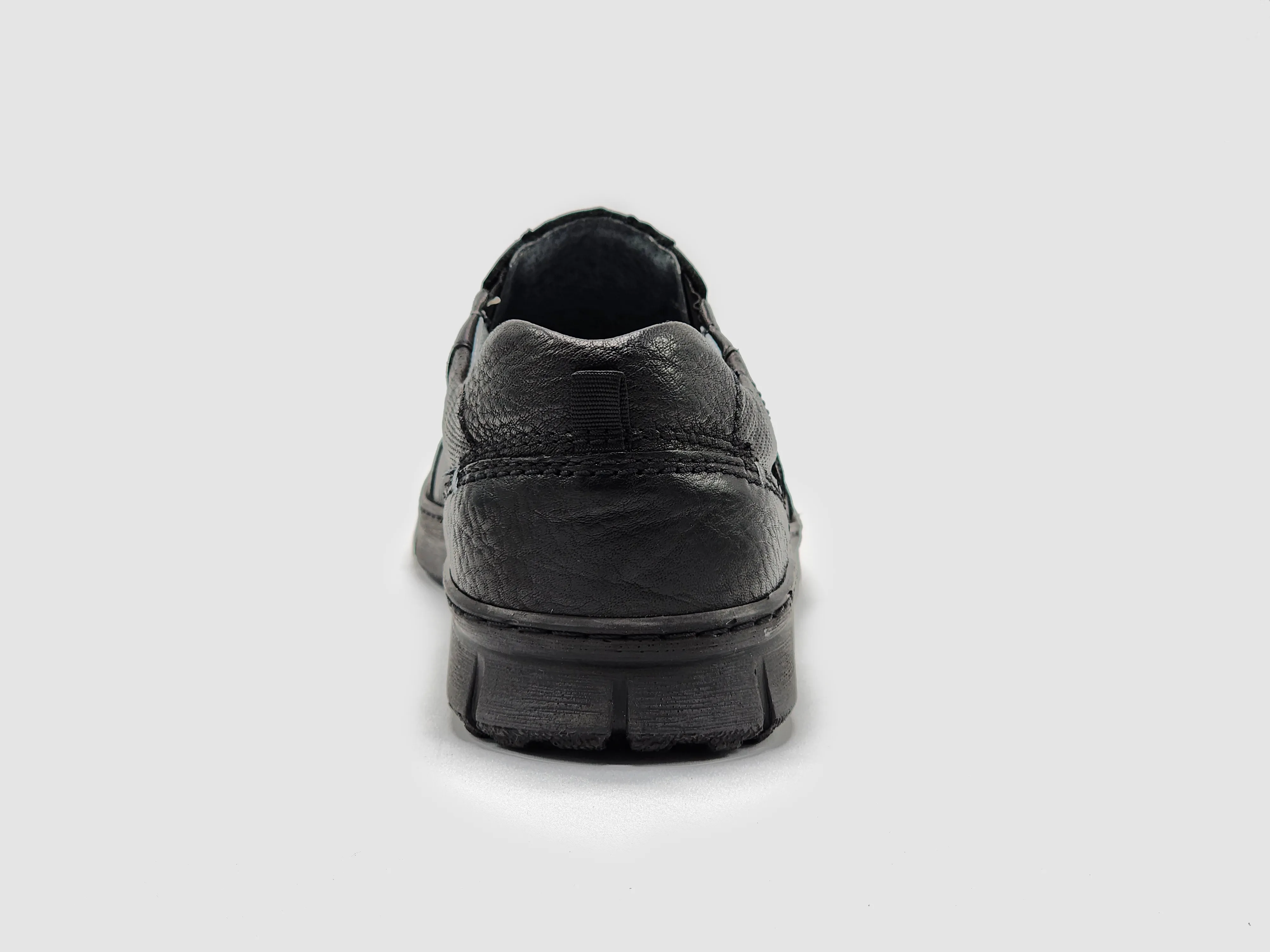 Men's Everyday Slip-On Leather Shoes - Black