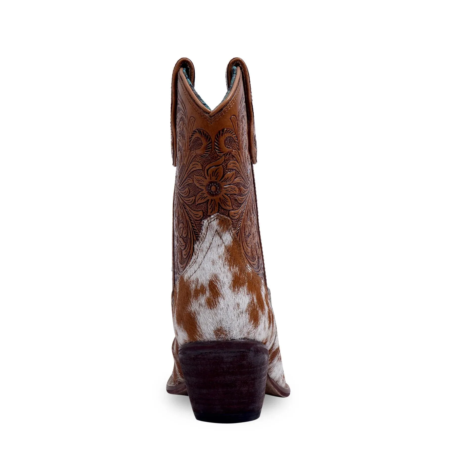 Myra Kelsey Anne Hair-on Hide & Hand-tooled Leather Boots