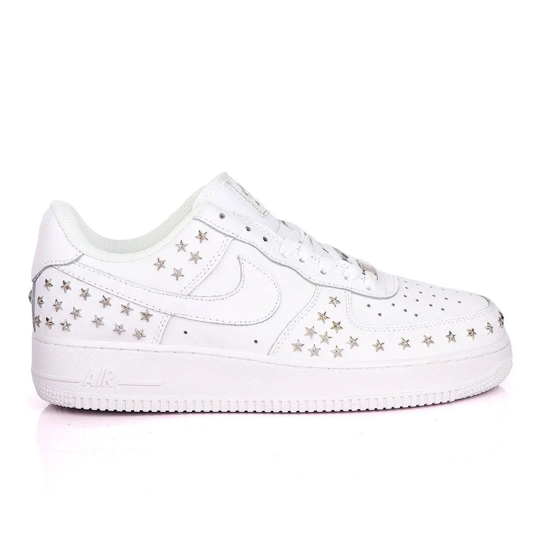 NAF Low Stars  Men's White Sneaker