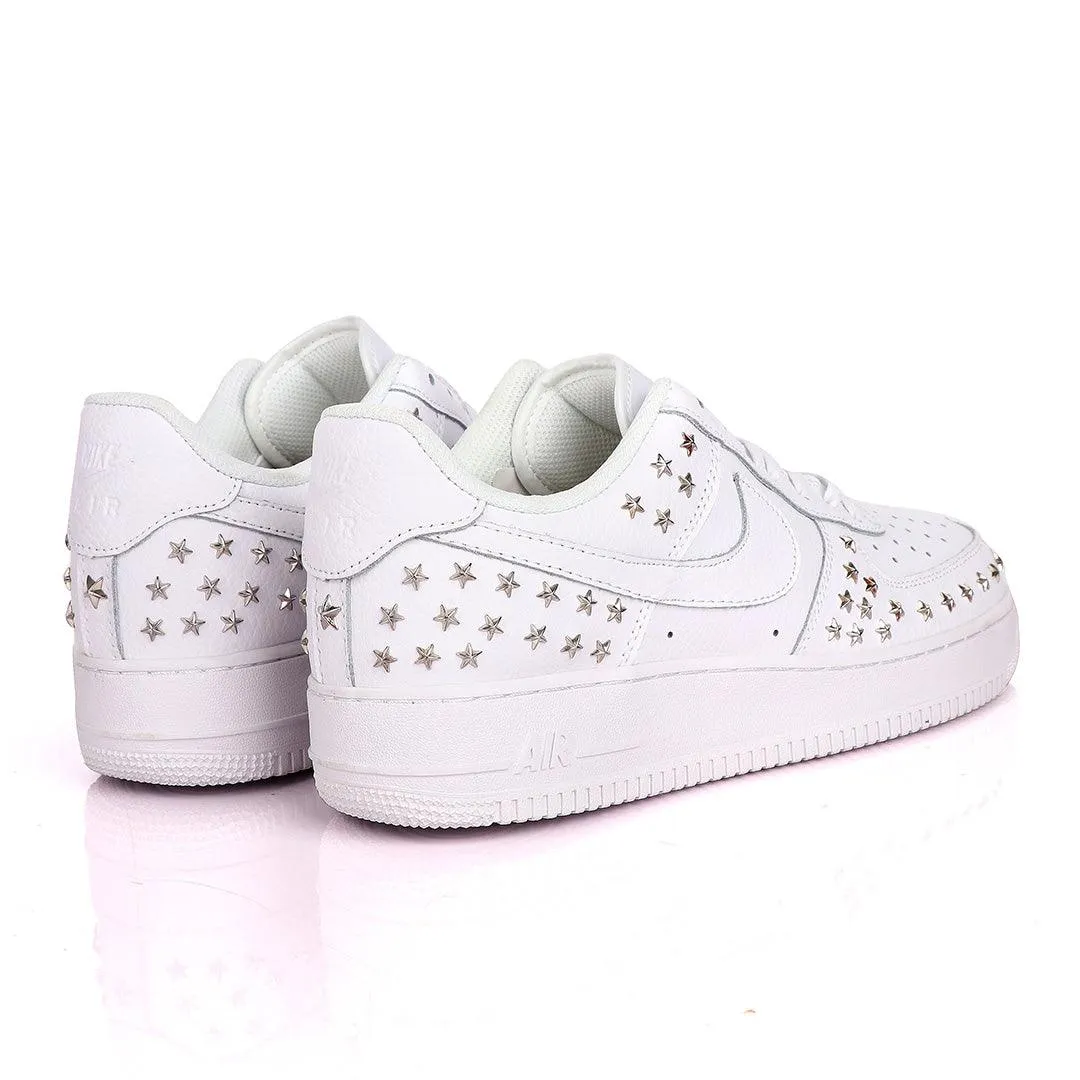 NAF Low Stars  Men's White Sneaker