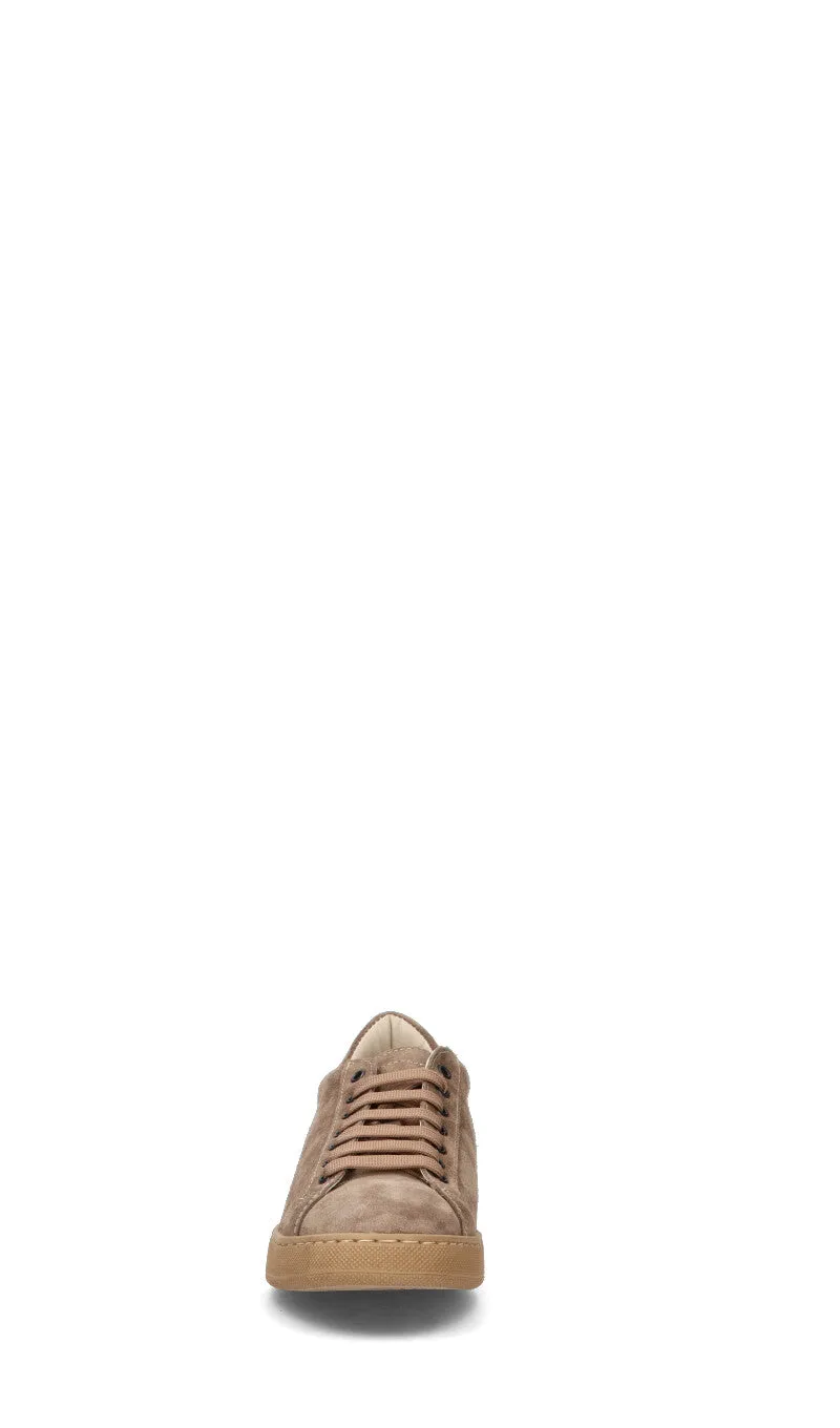 NEROFUMO Sneaker uomo marrone in suede