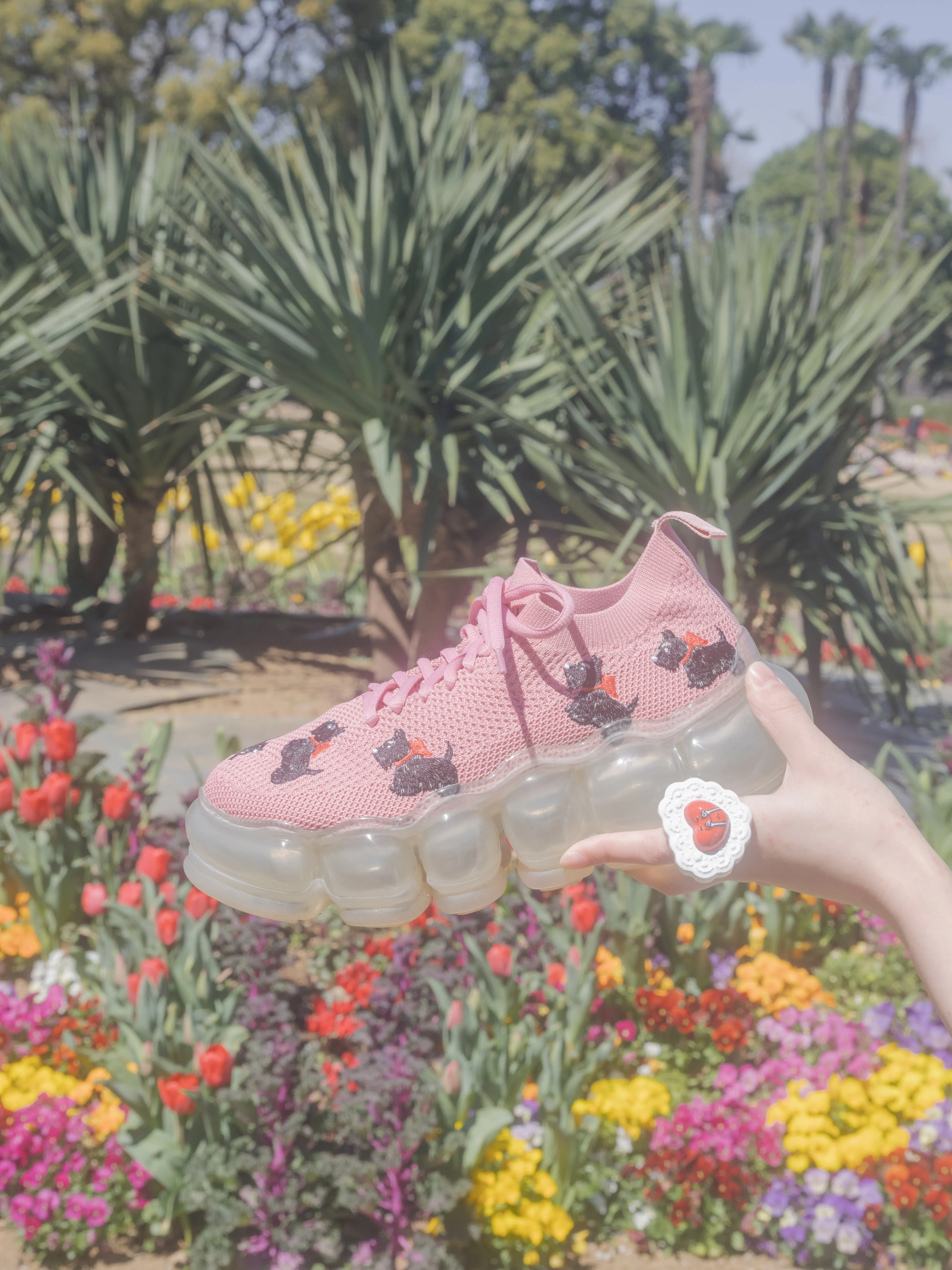 New "Jewelry" Shoes / Pink / MIKIOSAKABE × PINK HOUSE