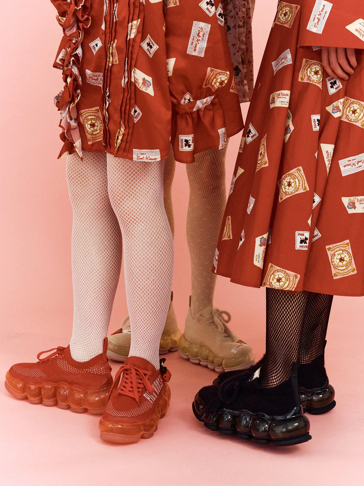 New "Jewelry" Shoes / Red / MIKIOSAKABE × PINK HOUSE