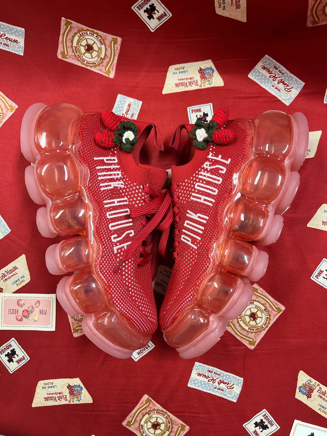 New "Jewelry" Shoes / Red / MIKIOSAKABE × PINK HOUSE