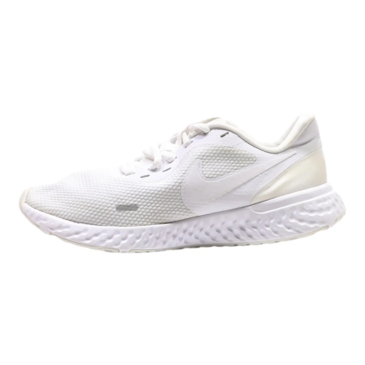 NIKE Revolution 5 2021 Sneaker Trainers White Synthetic Mens UK 6