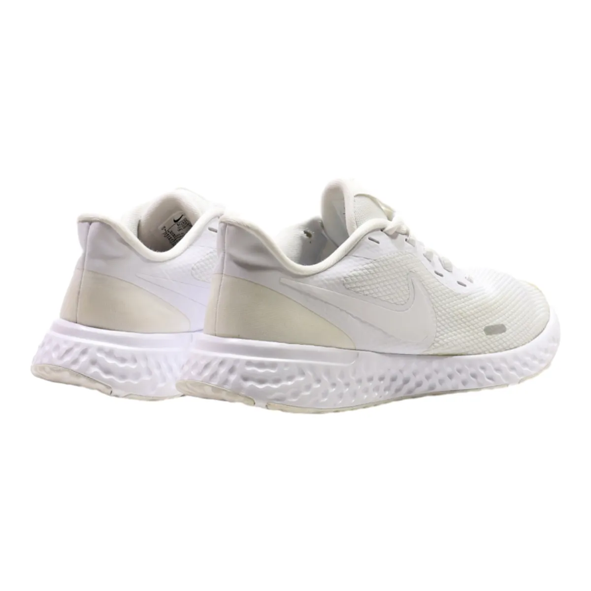 NIKE Revolution 5 2021 Sneaker Trainers White Synthetic Mens UK 6