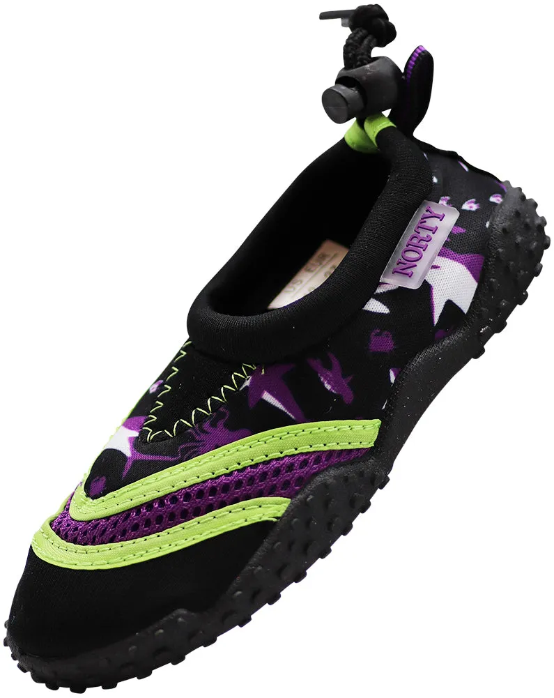 NORTY Toddler Slip-On Children's Water Shoes Boys and Girls Aqua Sock