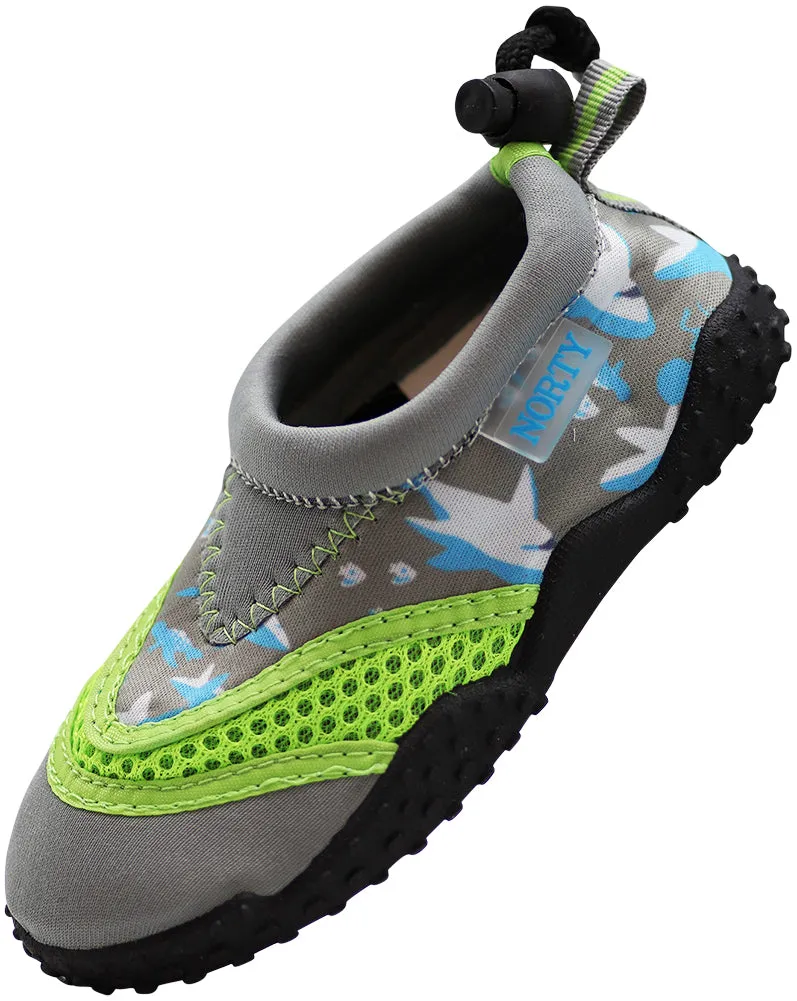 NORTY Toddler Slip-On Children's Water Shoes Boys and Girls Aqua Sock