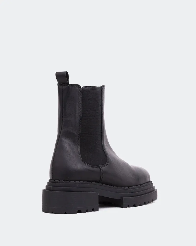 Pacio Black Leather