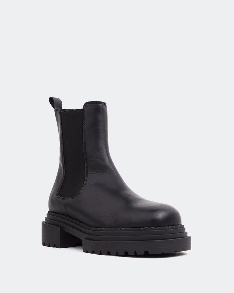 Pacio Black Leather