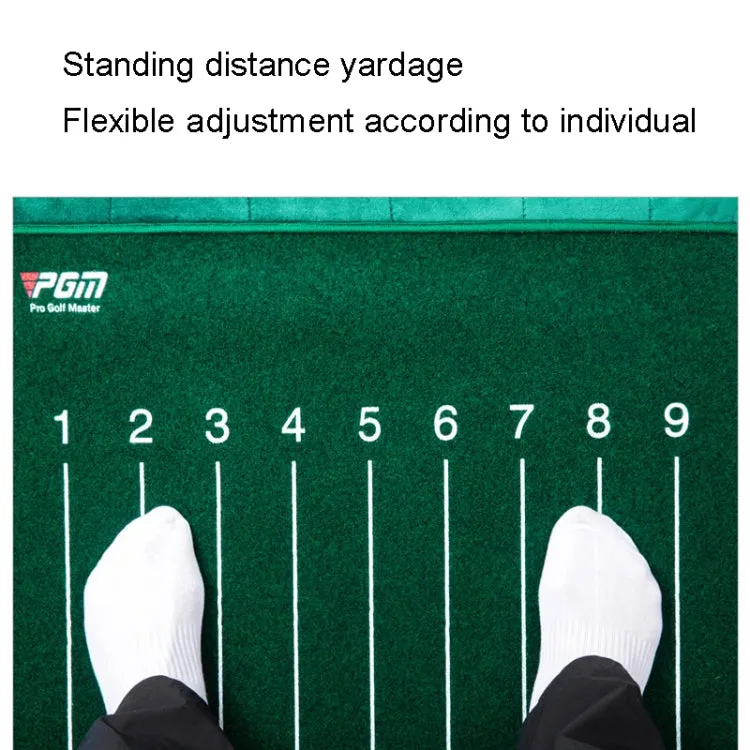 PGM DJD037 Golf Chipping Test Practice Mat Show Ball Trajectory Indoor Trainer