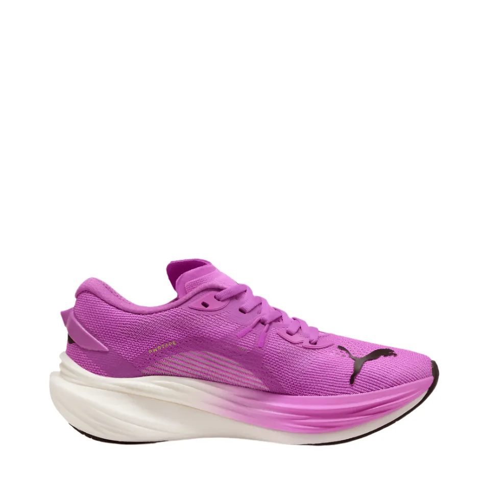 Puma Women's Deviate NITRO 3 Running Shoes in Pure Magenta/Yellow Alert/Puma White SS25