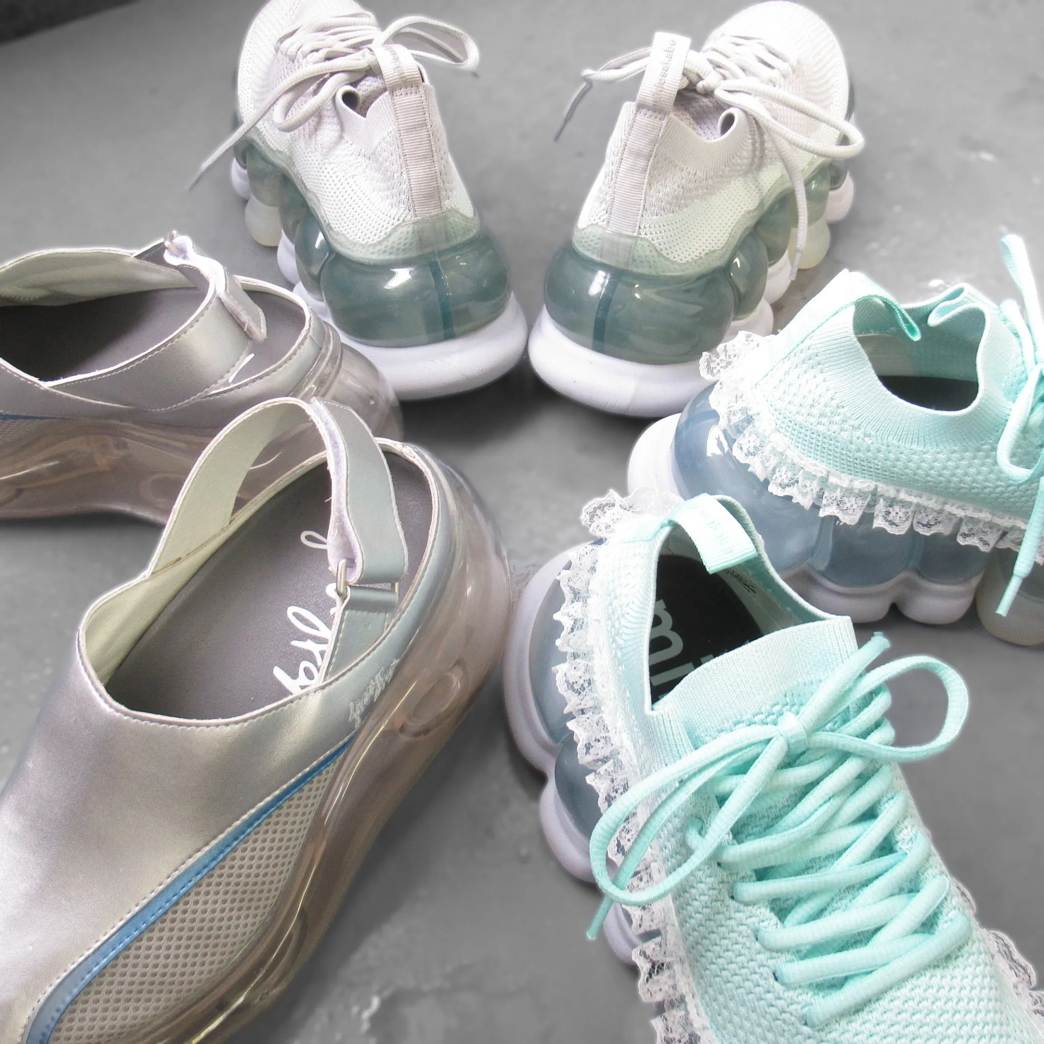 "Jewelry" Ark Lace / Light Blue
