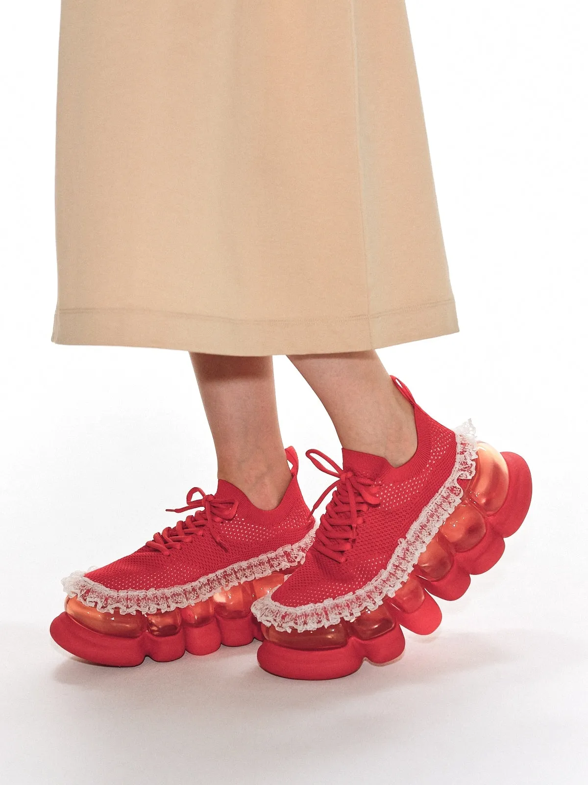 "Jewelry" Ark Lace / Red