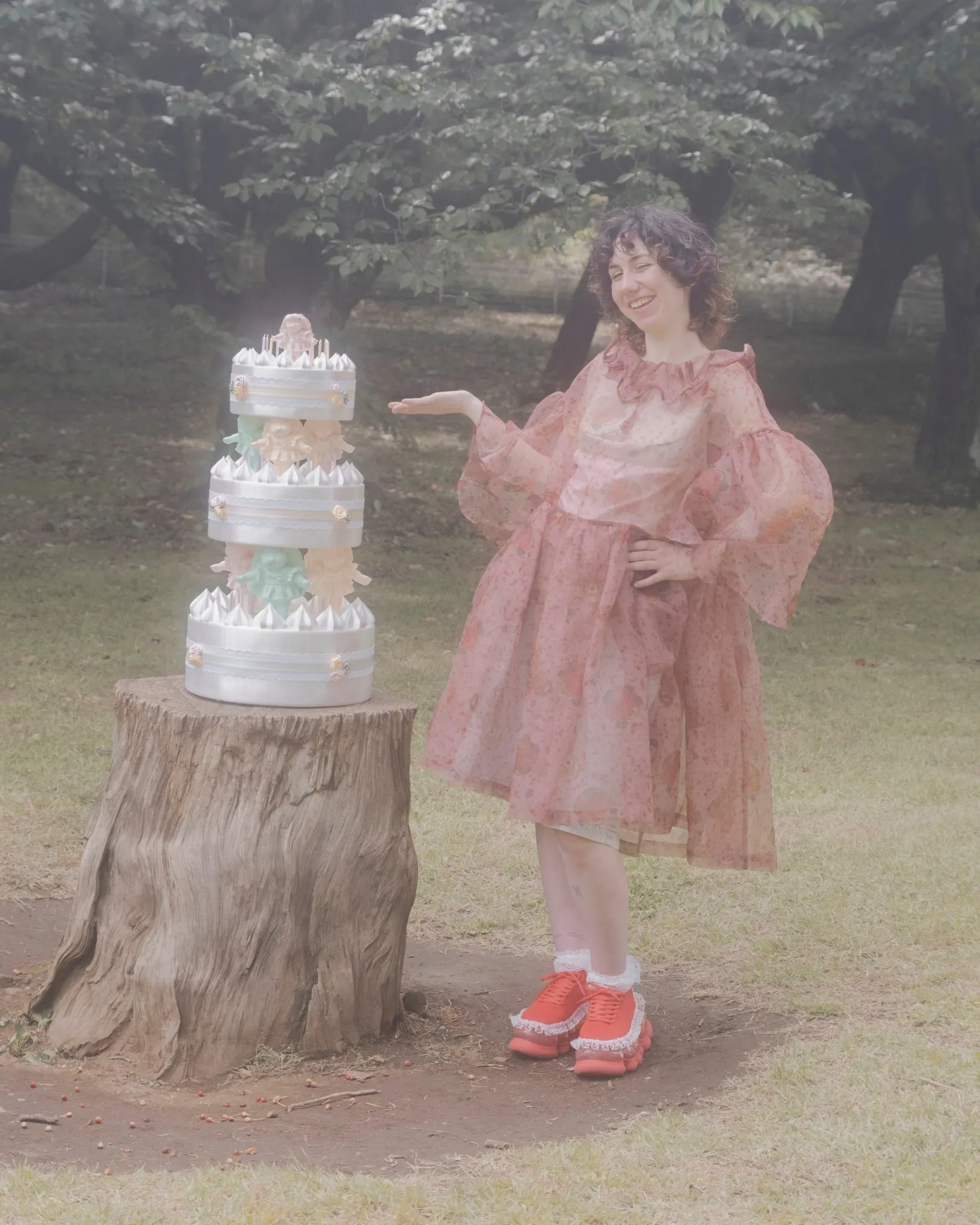 "Jewelry" Ark Lace / Red