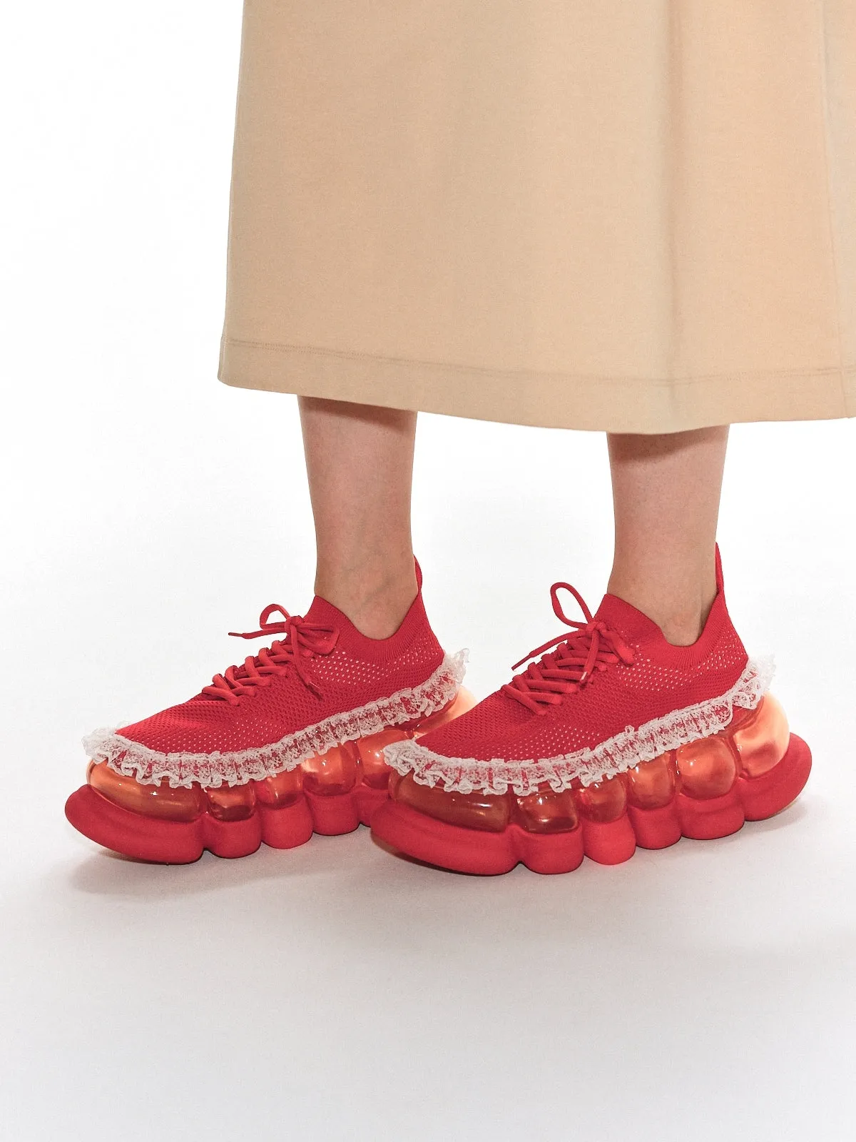 "Jewelry" Ark Lace / Red