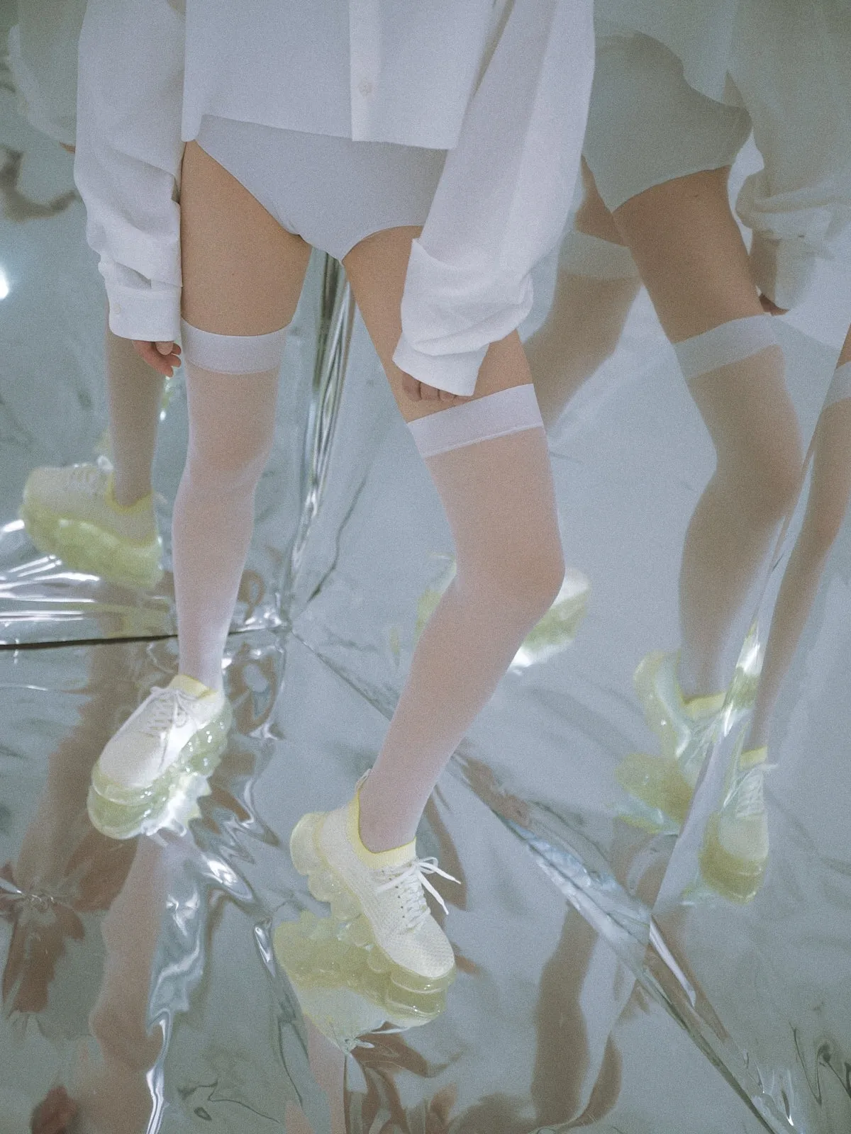 "Jewelry" Basic Shoes / Clear Yellow