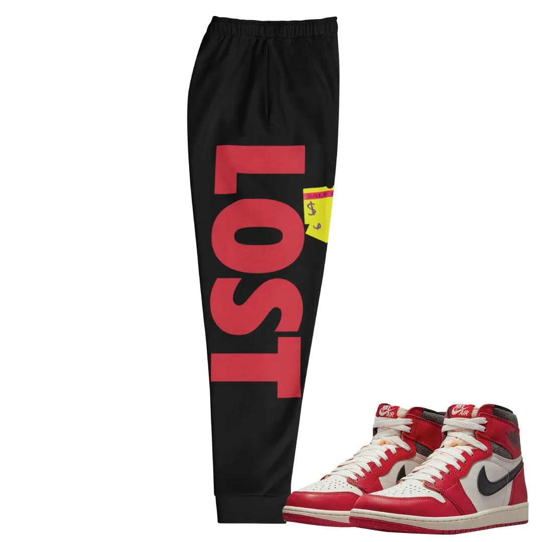 Retro 1 "Lost & Found" Joggers