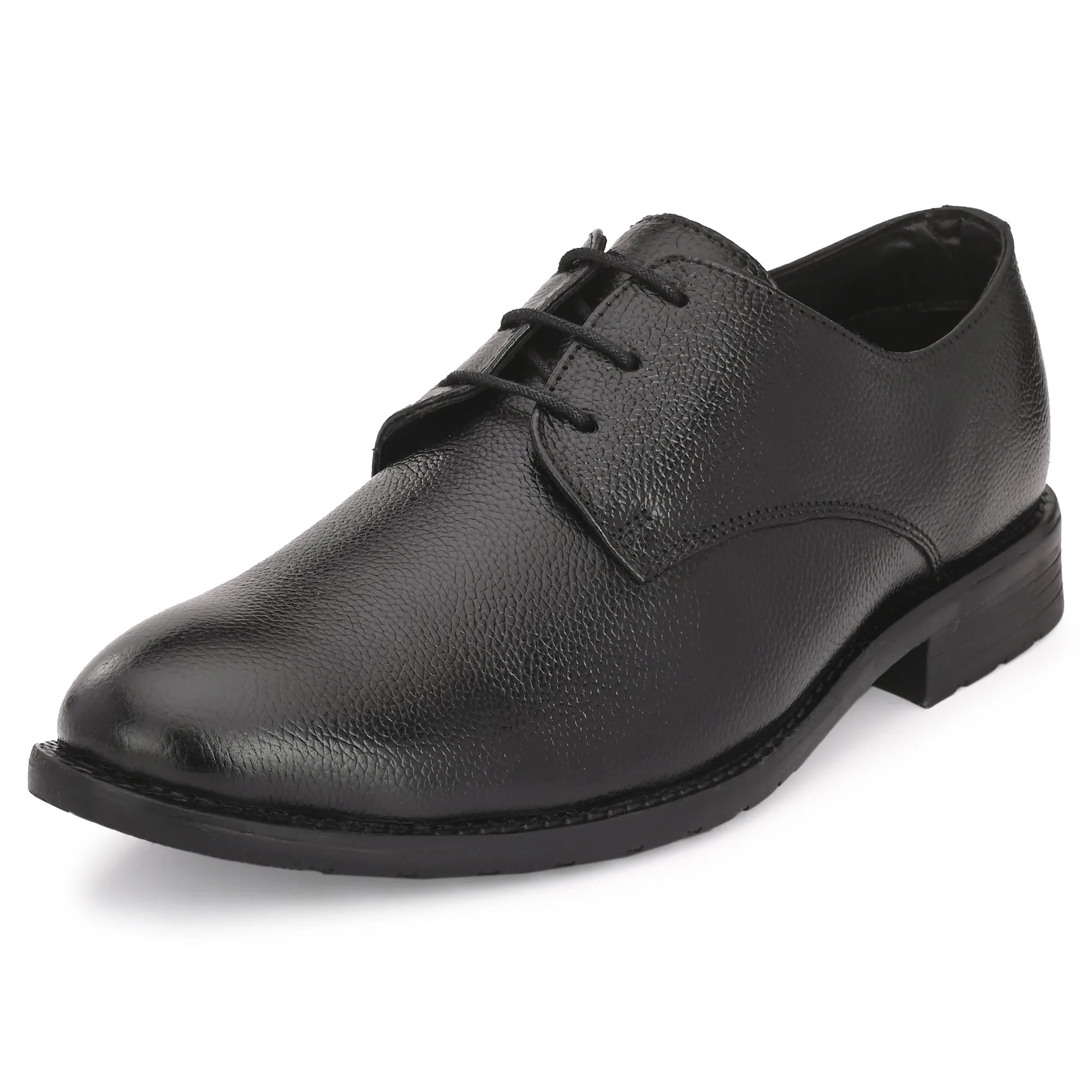 Seasoned Full Grain Leather Derby Lace Ups