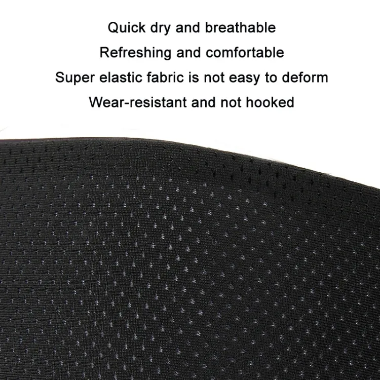 Sports Sweatband Fitness Antiperspirant Headband, Size: Classic Black