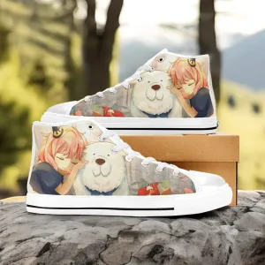 Spy x Family Anya Shoes High Tops Sneakers for Kids and Adults