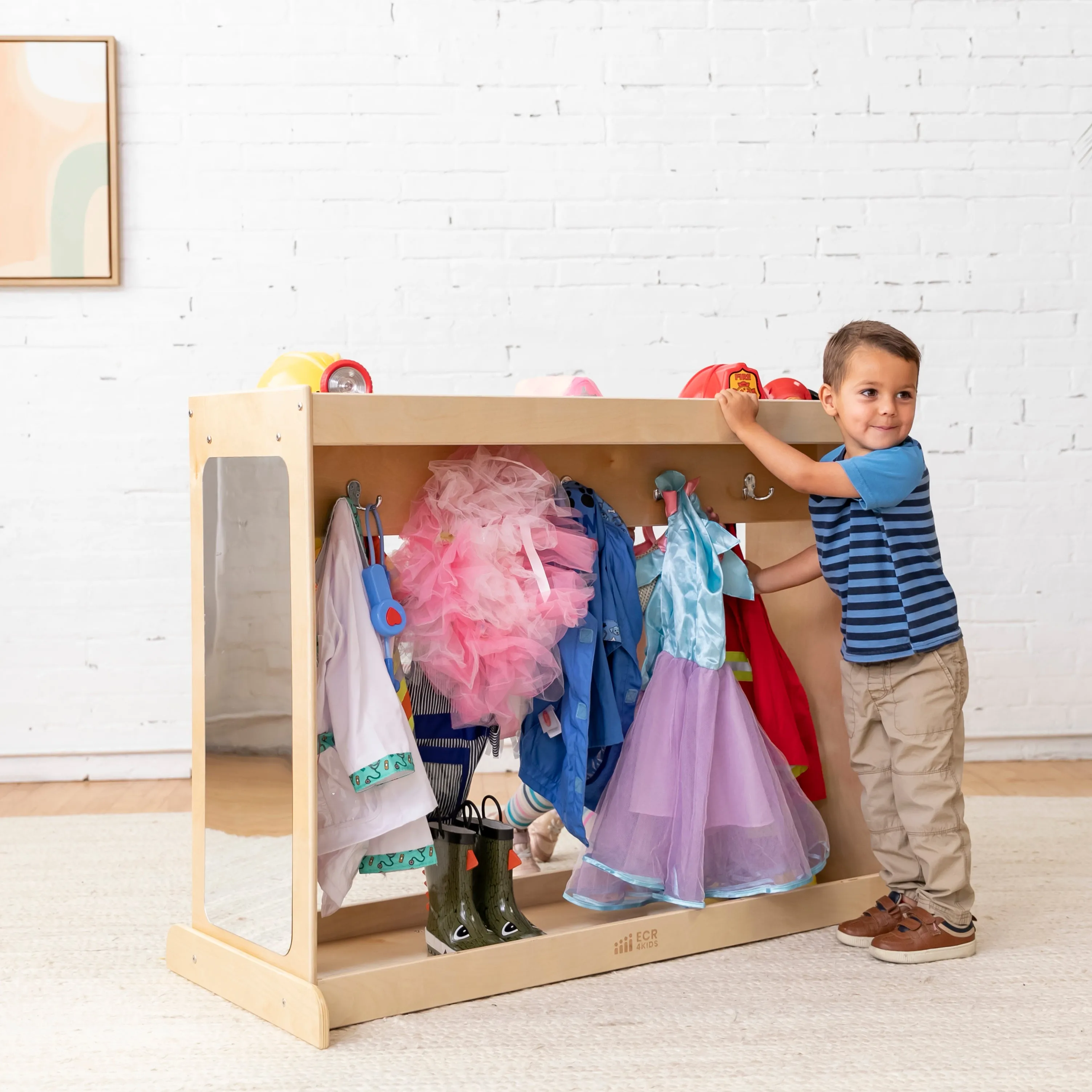 Streamline Dress-Up Island, Costume Organizer