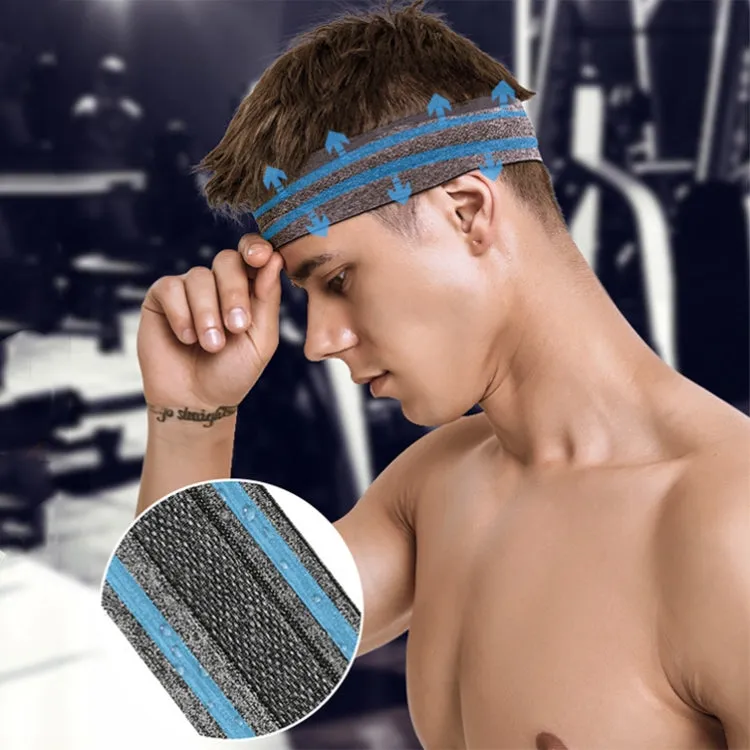 T1 Outdoor Sports Sweat Guide Headband(Light Purple)