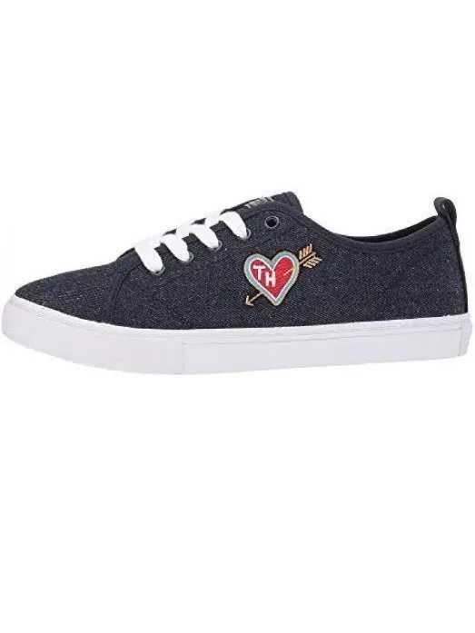Tommy Hilfiger Women's Lumidee5 Sneaker Blue Multi Fabric