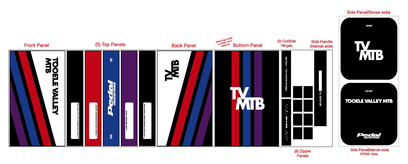 Tooele Valley Composite 2023 CYCLING  RACEDAY BAG™