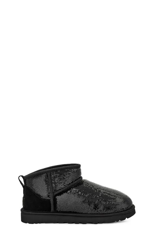 UGG Womens Classic Ultra Mini Mirror Ball Boots