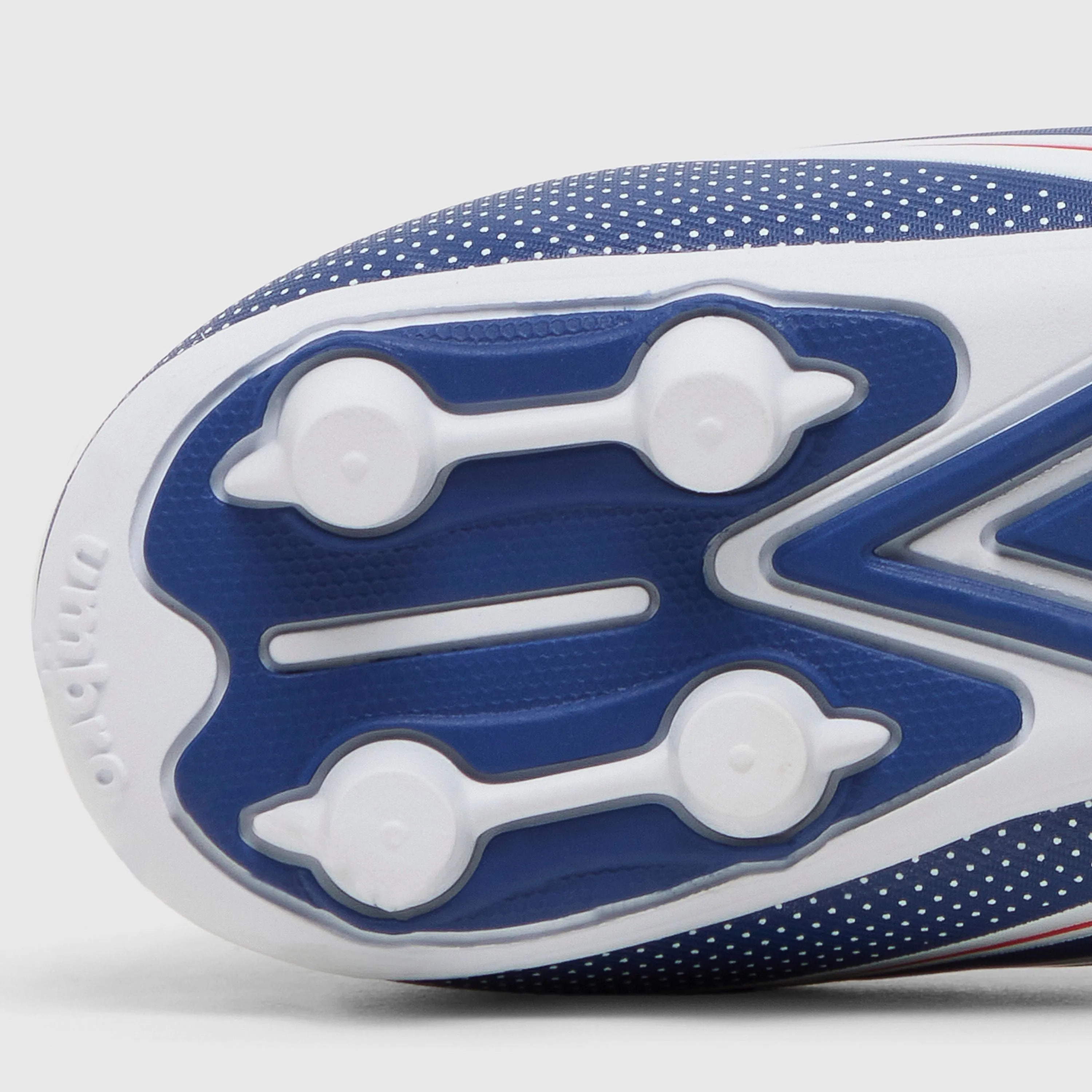 Umbro Classico XII Boots- White/Blue/Red- JUNIOR