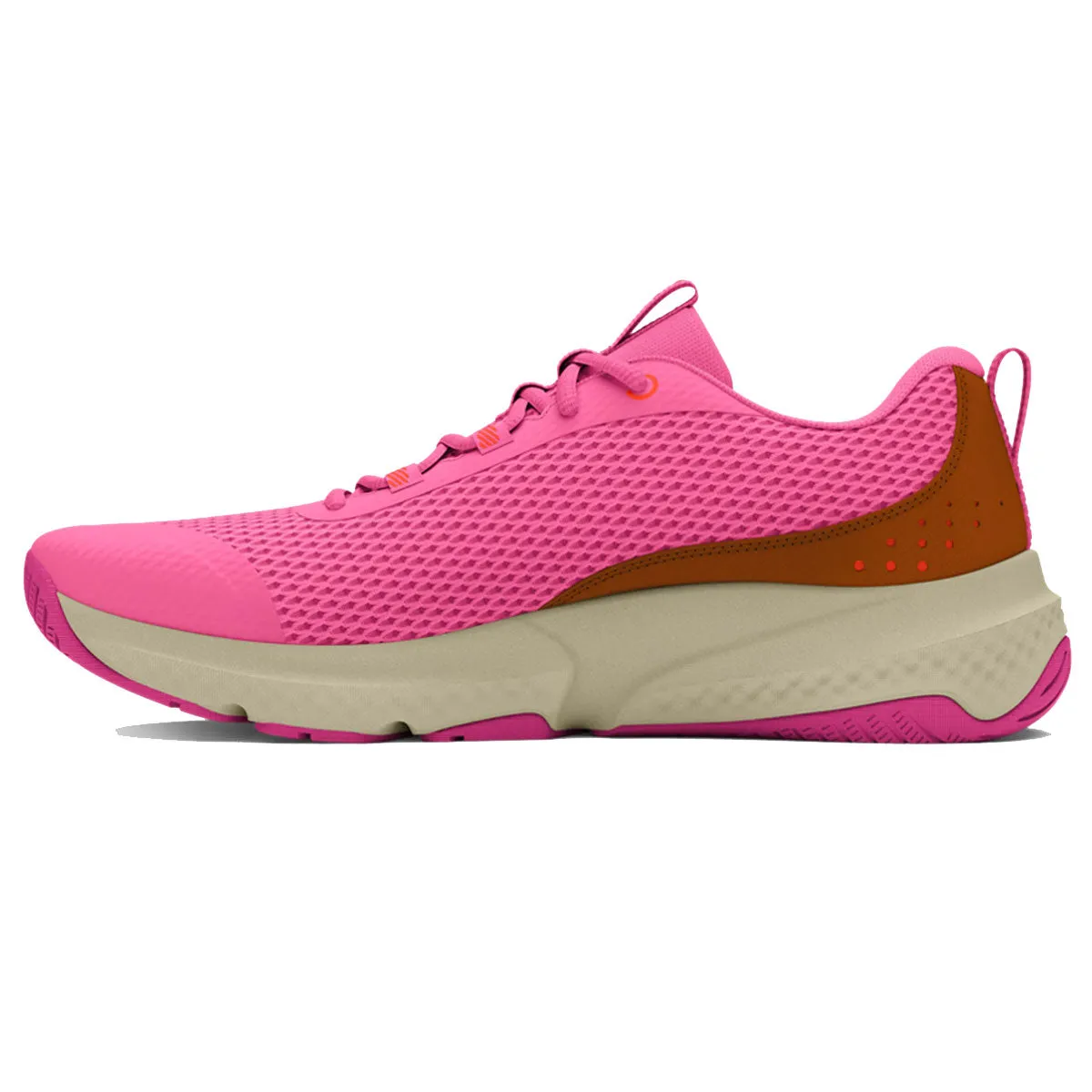 Under Armour Dynamic Select Training Shoes - Womens - Pink/Copper Penny/Phoenix Fire