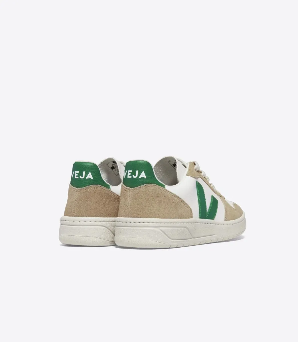 V-10 Chromefree Leather in Extra White Emeraude Sahara