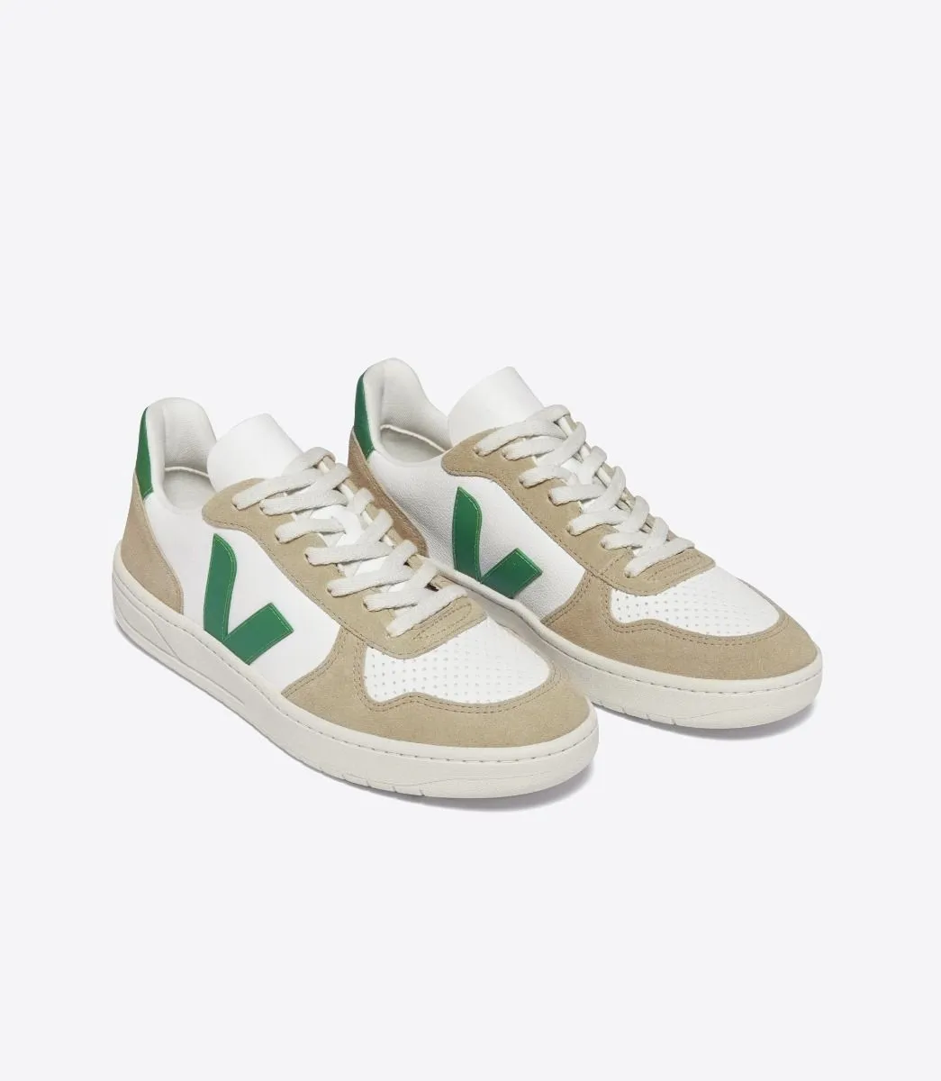 V-10 Chromefree Leather in Extra White Emeraude Sahara
