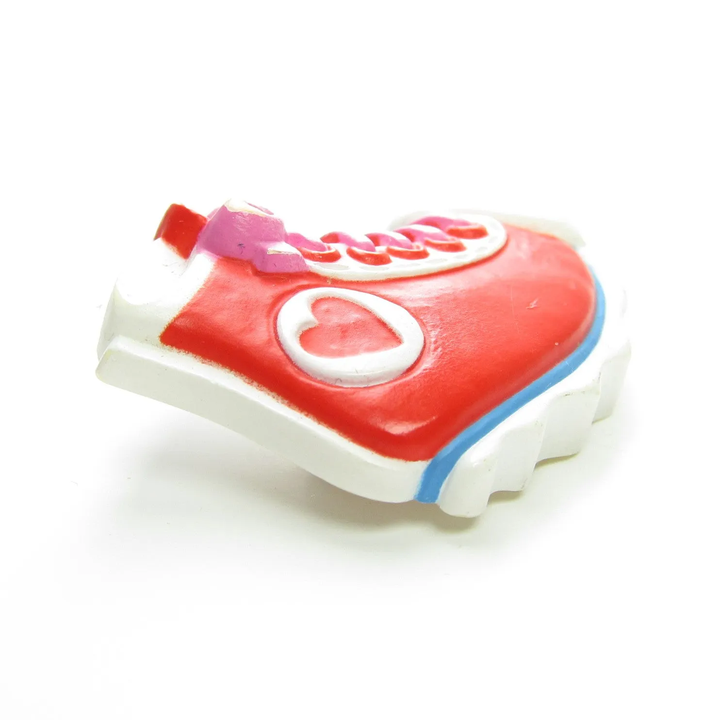 Valentine's Day Sneaker Tennis Shoe Pin Vintage Hallmark Lapel