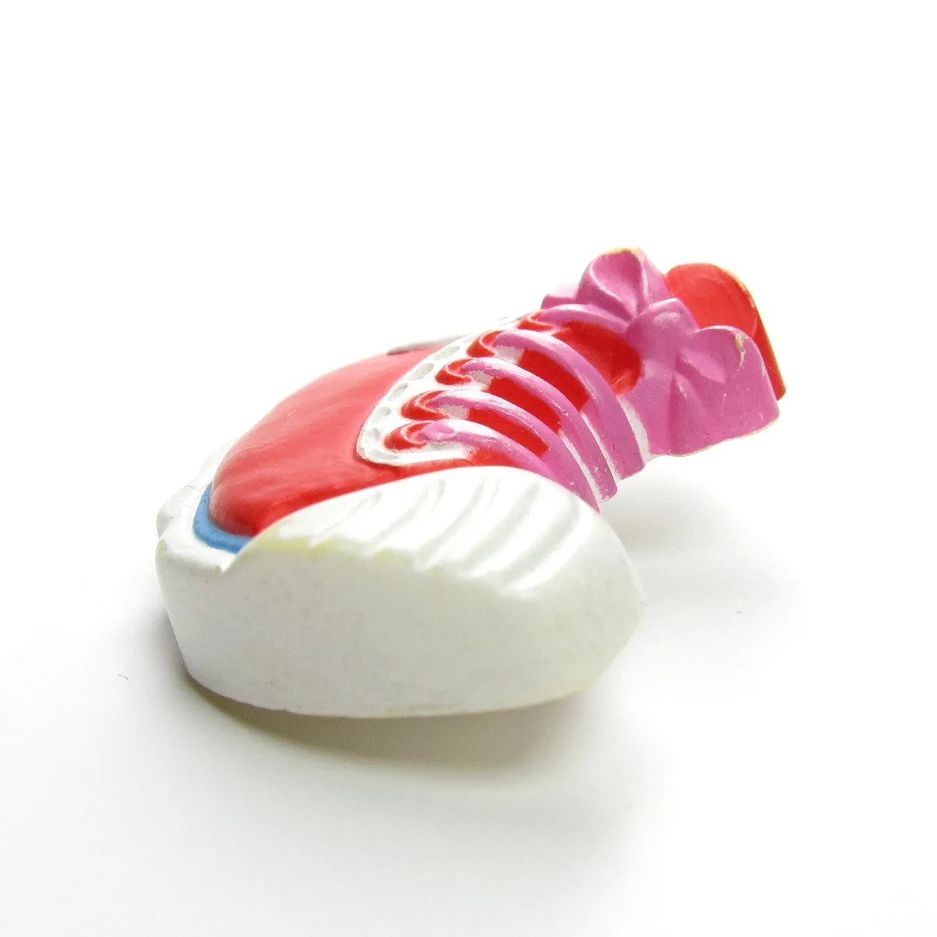 Valentine's Day Sneaker Tennis Shoe Pin Vintage Hallmark Lapel