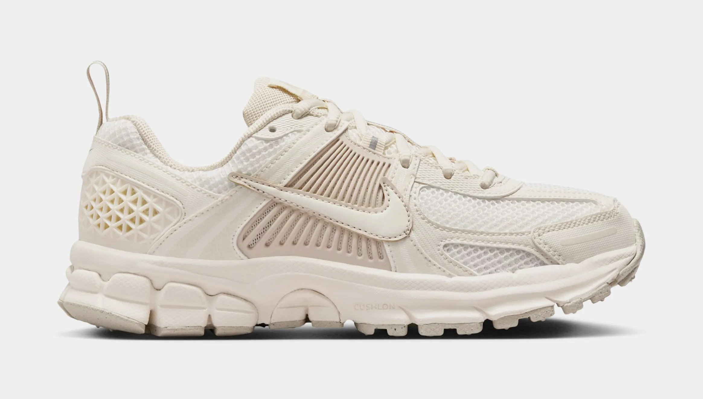 Vomero 5 Grade School Running Shoes (Pale Ivory/Pale Ivory/Sanddrift/Pale Ivory)