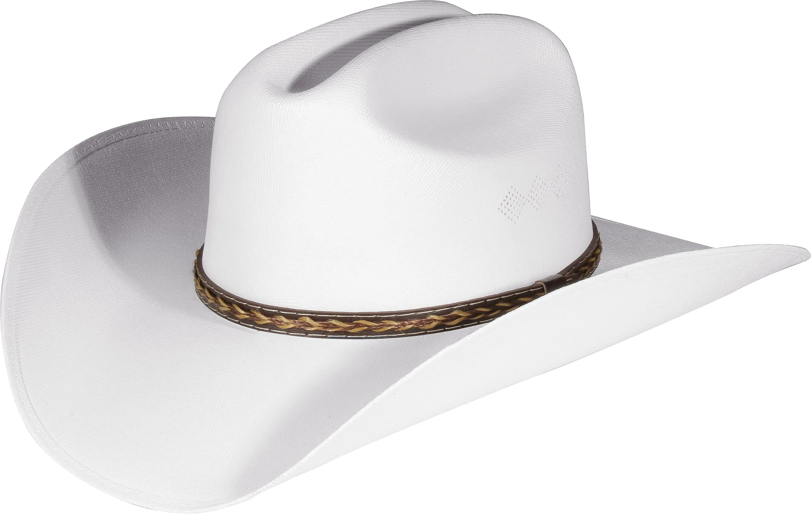 White Stallion Pinch Style Cowboy Hat
