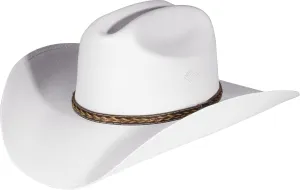 White Stallion Pinch Style Cowboy Hat