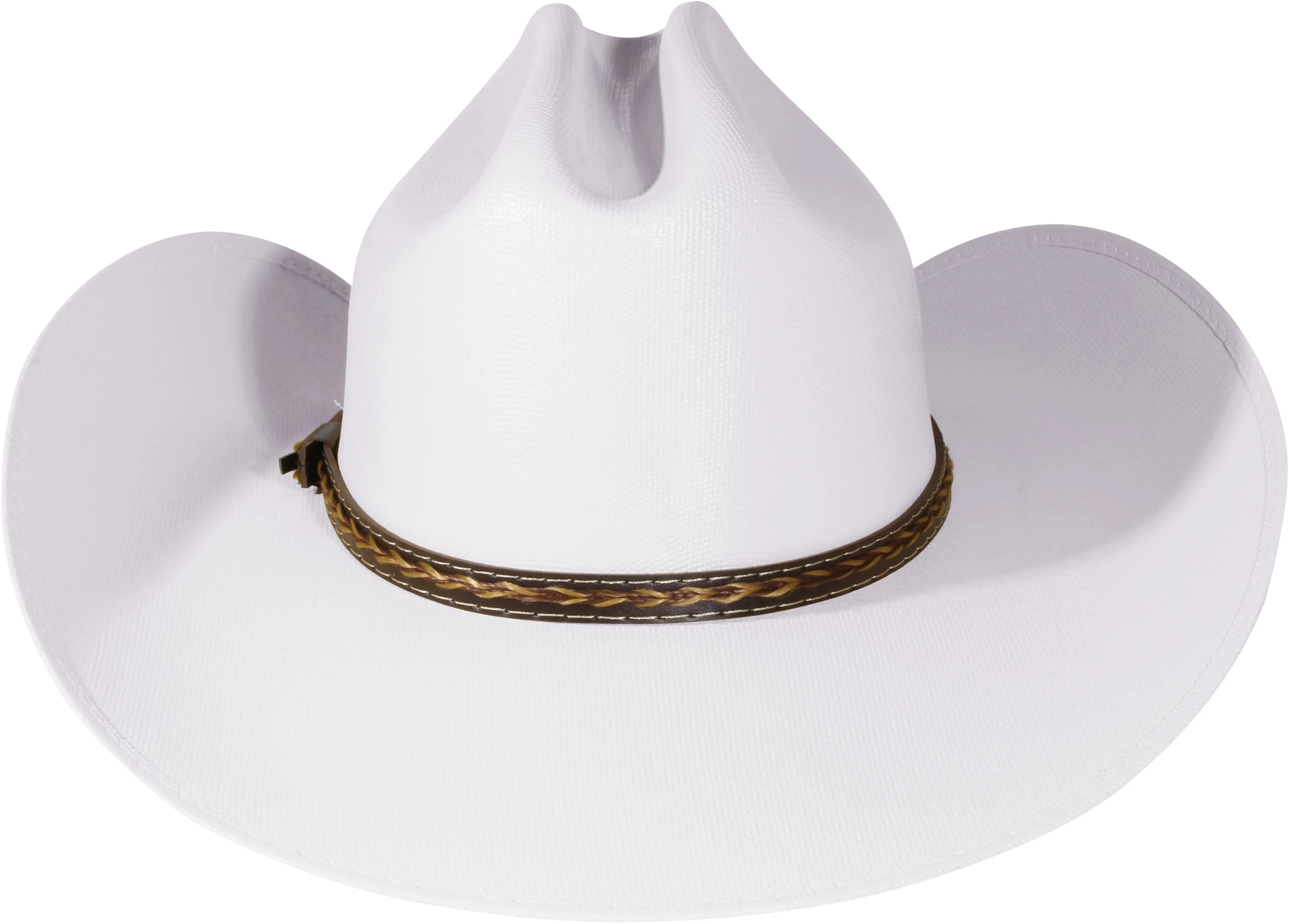 White Stallion Pinch Style Cowboy Hat