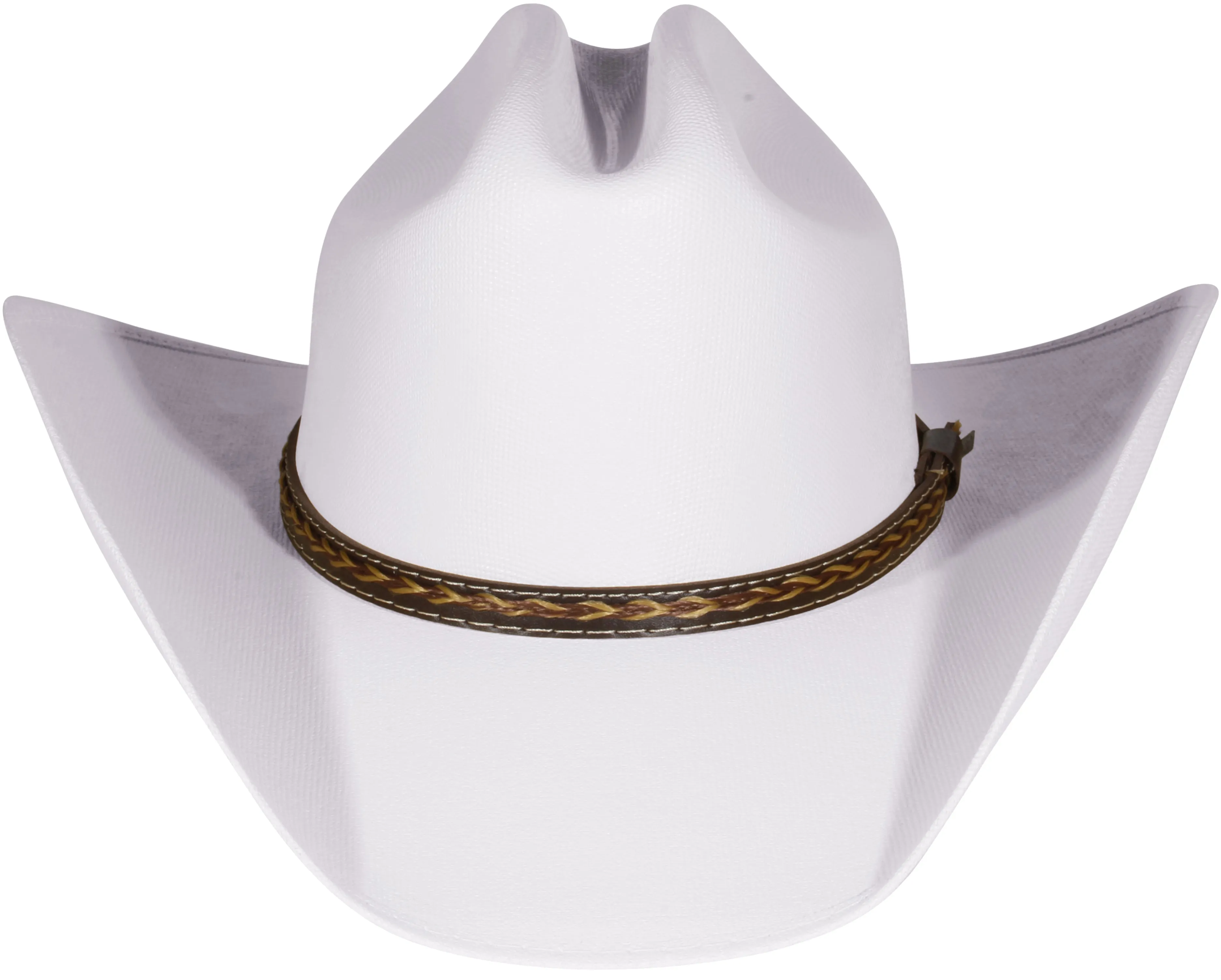 White Stallion Pinch Style Cowboy Hat