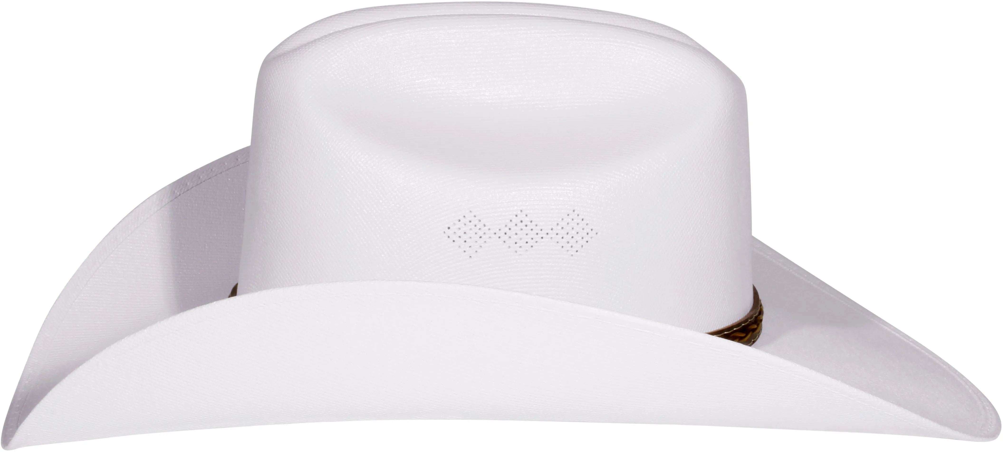 White Stallion Pinch Style Cowboy Hat