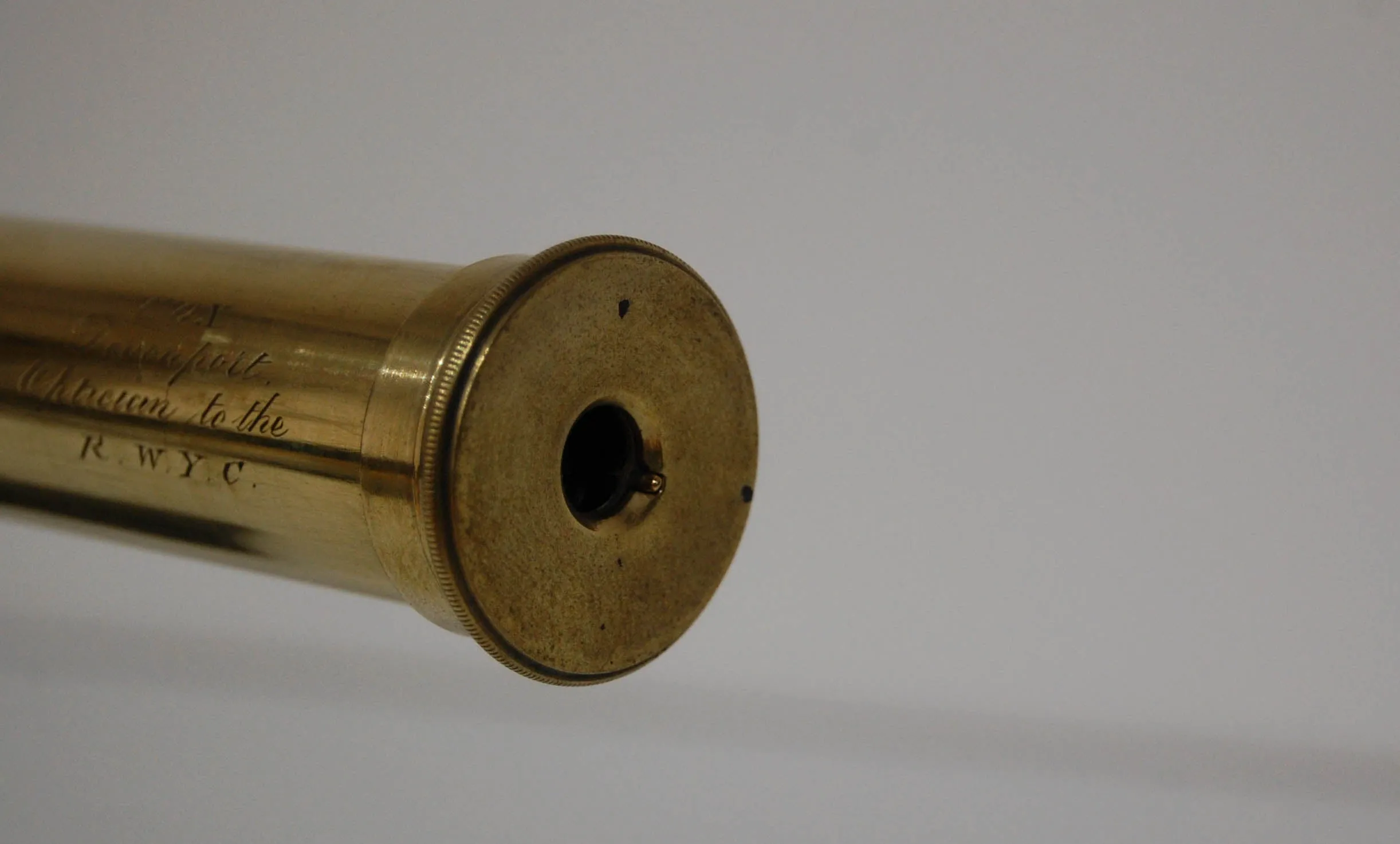William IV Three Draw Telescope by Cox of Devonport - Reginald J Cheetham Collection