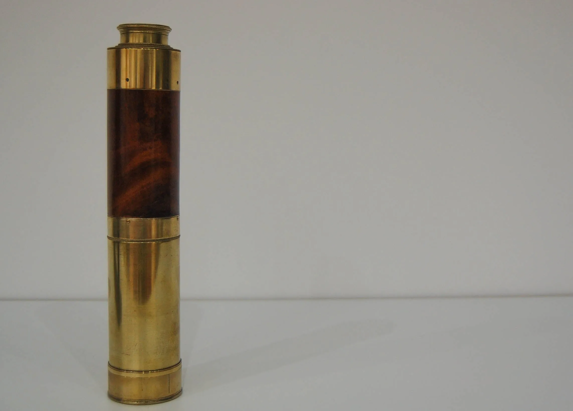 William IV Three Draw Telescope by Cox of Devonport - Reginald J Cheetham Collection